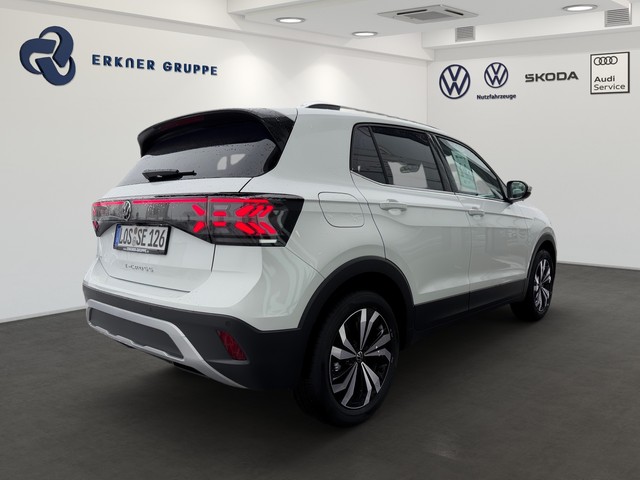 Foto 1 - Volkswagen T-Cross 1.0TSI DSG Style AHK+GJR+NAV+SHZ+KAMERA, Pure White Uni