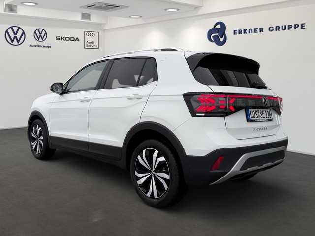 Foto 1 - Volkswagen T-Cross 1.0TSI DSG Style AHK+GJR+NAV+SHZ+KAMERA, Pure White Uni