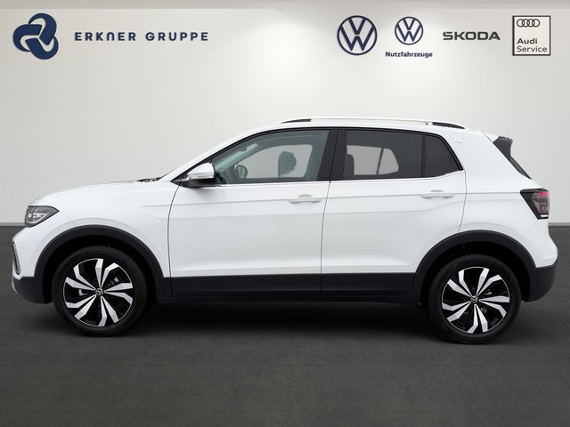 Foto 1 - Volkswagen T-Cross 1.0TSI DSG Style AHK+GJR+NAV+SHZ+KAMERA, Pure White Uni