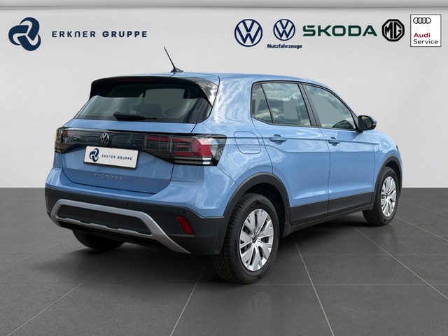 Foto 1 - Volkswagen T-Cross 1.0TSI+KLIMA+SHZ+LED+APP+DAB+ZV+, Clear Blue Metallic