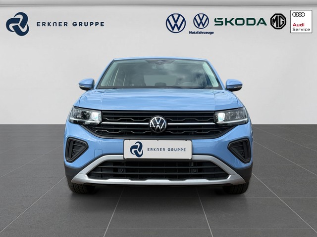Foto 1 - Volkswagen T-Cross 1.0TSI+KLIMA+SHZ+LED+APP+DAB+ZV+, Clear Blue Metallic