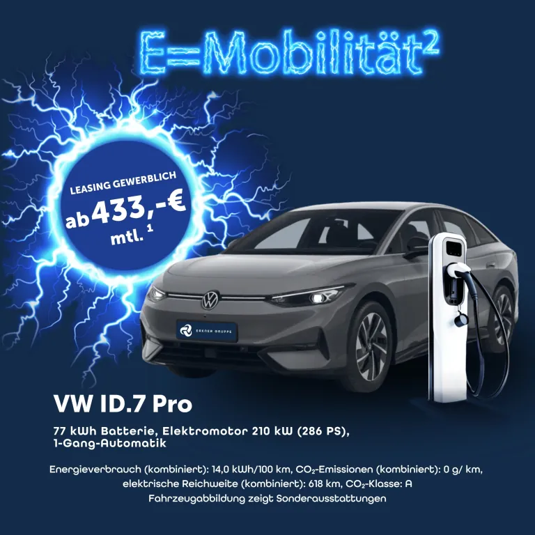 VW ID. 7 Pro - Leasing Gewerblich