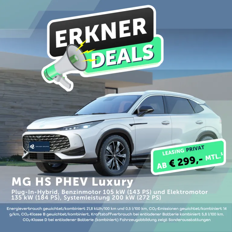MG HS PHEV LUXURY 5d 105 kW Leasing Privat - 299,-