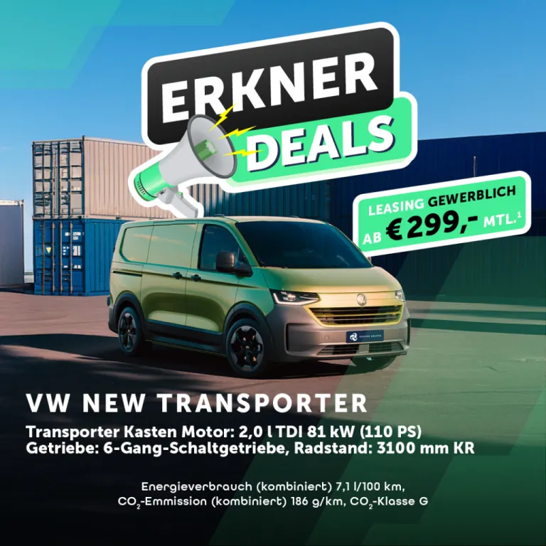 Erkner Deals VW New Transporter