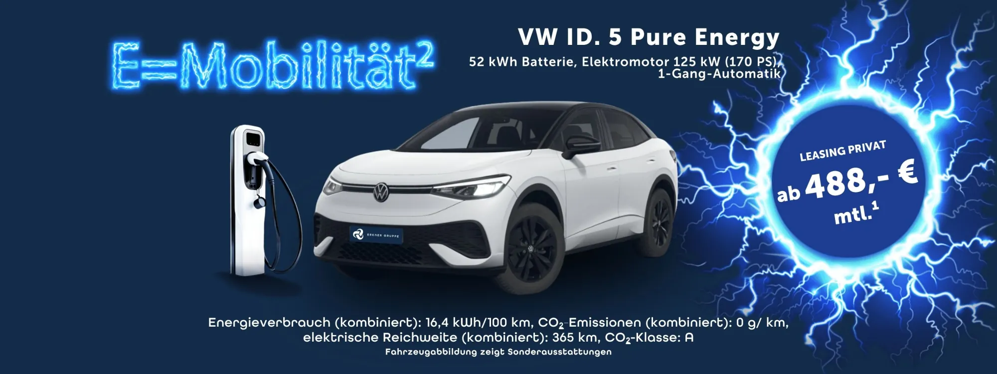 E²-Deals - VW ID. 5 Pure Energy - Leasing Privat