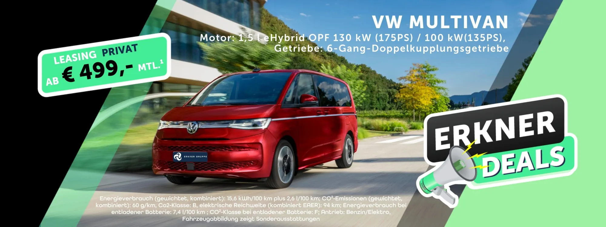 VW Multivan Leasing Privat