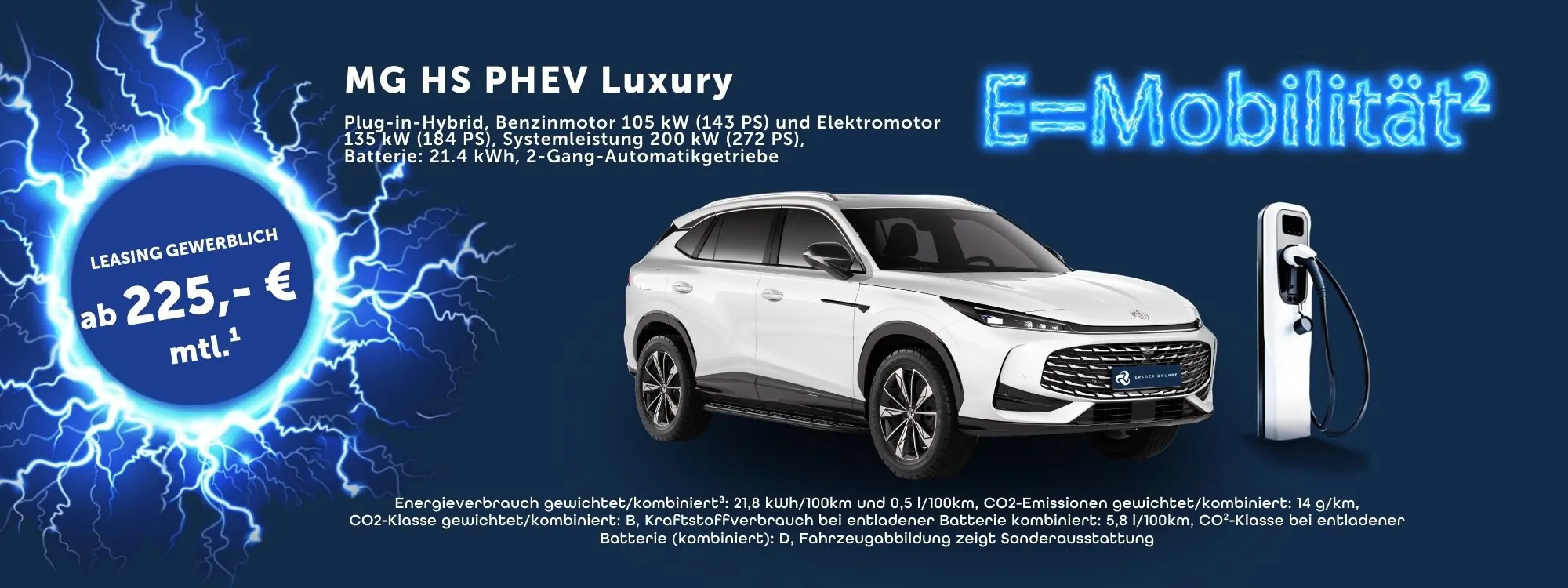 MG HS PHEV Hybrid Luxury