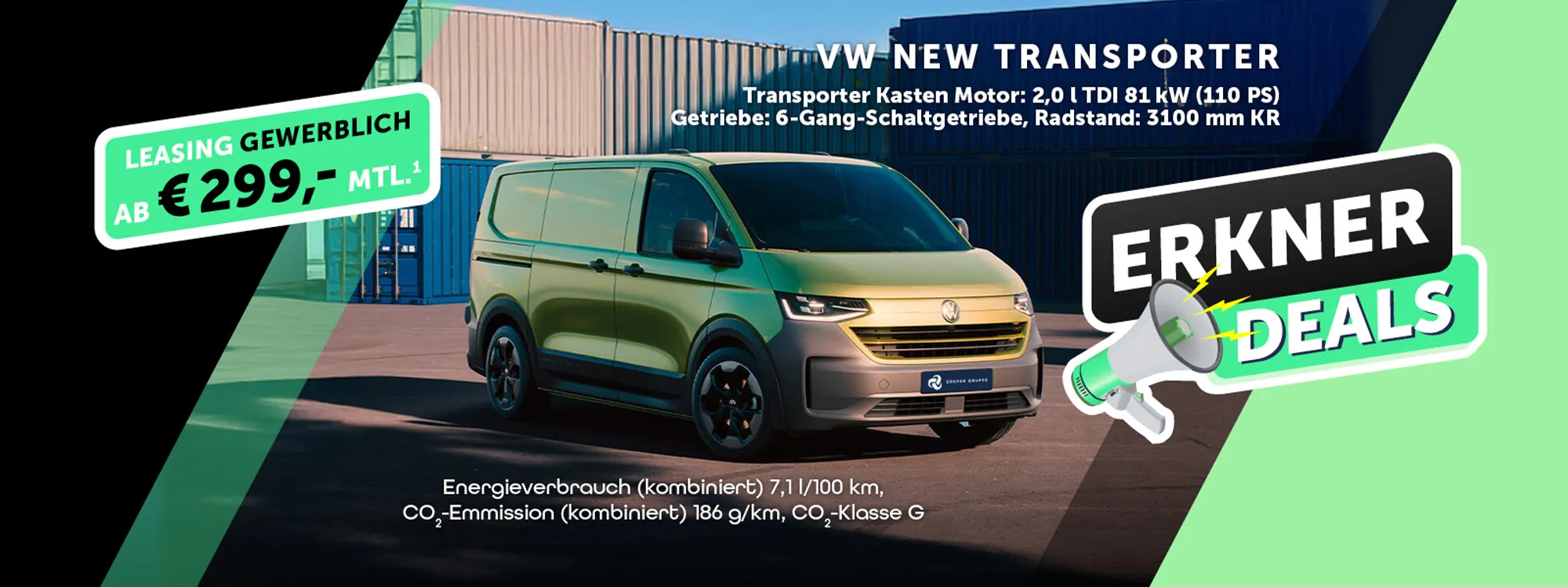 Erkner Deals VW New Transporter