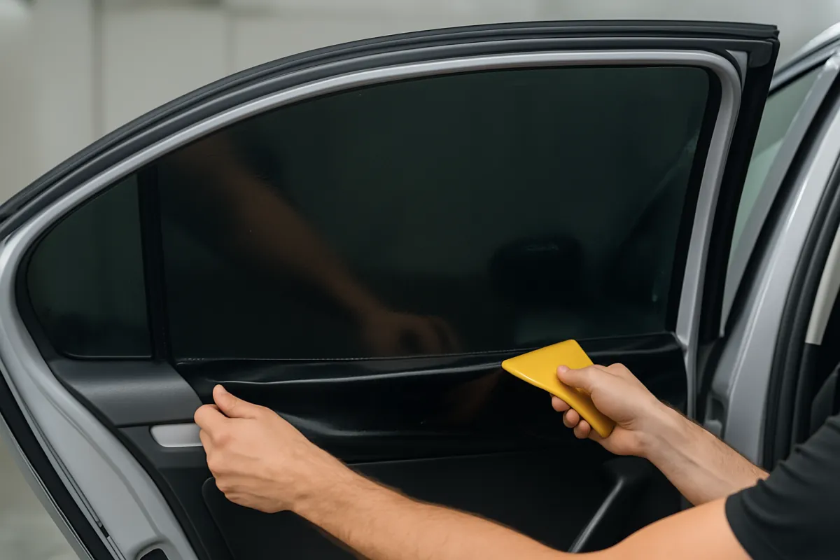 Professionelle Scheibentönung – Rück- & Seitenscheiben